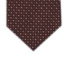 Gravata Jacquard de Seda Vinho