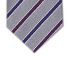 Gravata Jacquard de Seda Cinza